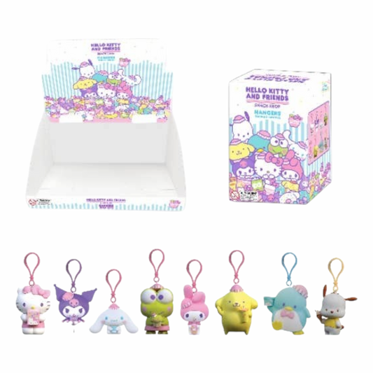Hot Topic Hello Kitty and Friends llaveros terciopelo Snack shop Blind Box / Bag - Bolsa Sorpresa Aleatoria 1 pz