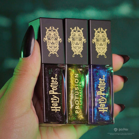 ⚠️ PREVENTA Maquillaje Harry Potter Dark arts changing shimmering lip oil