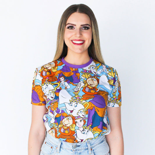⚠️PREVENTA IMPORTACIÓN Playera Cakeworthy BELLA Y BESTIA Se enviará aprox 15-20 días habiles después de su compra (a talla true to size)