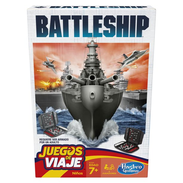 Juego de Mesa Battleship Grab and Go Mini Portátil Hasbro