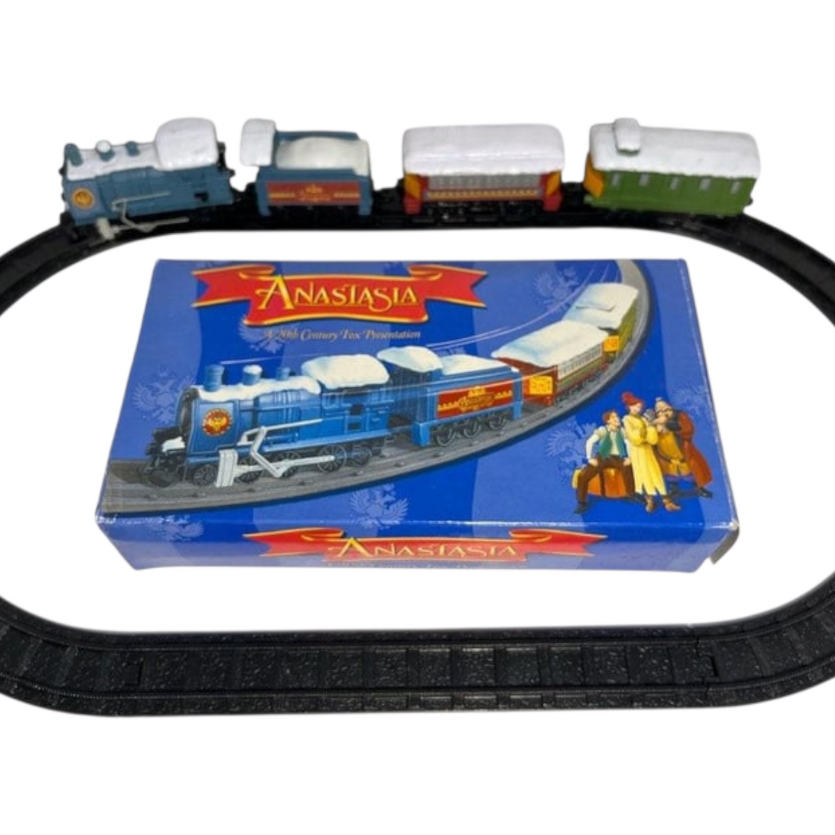 Burger King Kid's club Happy Meal Anastasia año 1997 set de Tren con vías