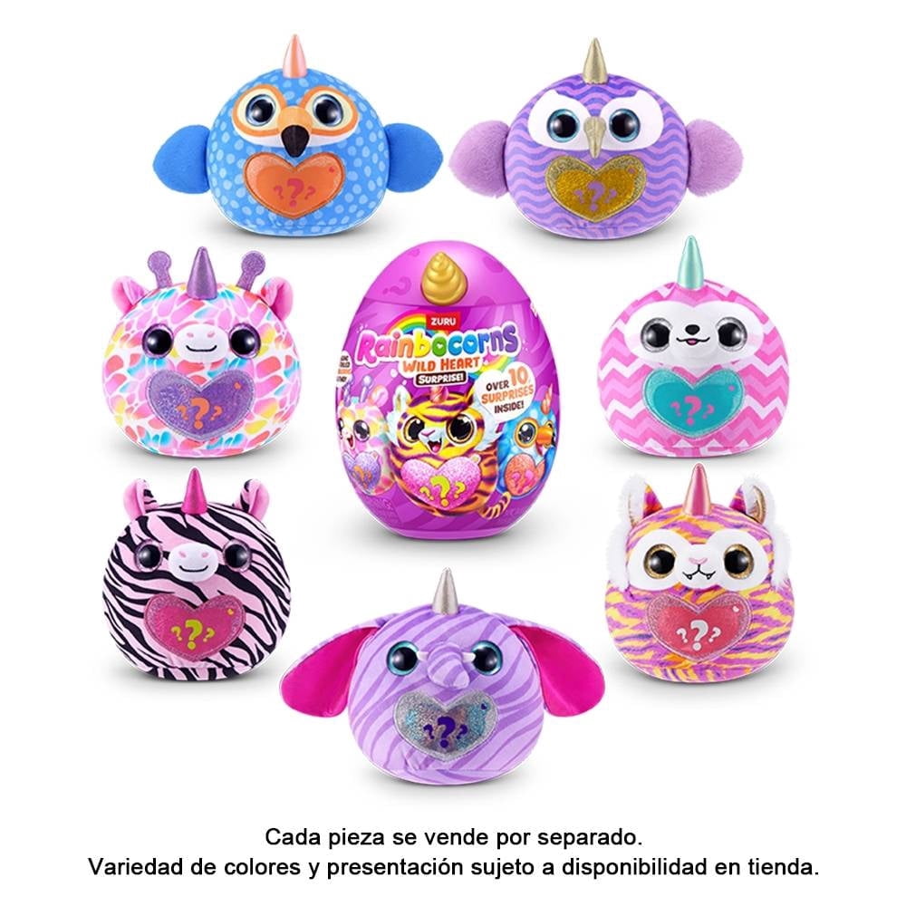 Zuru Rainbowcorns wild heart huevo sorpresa