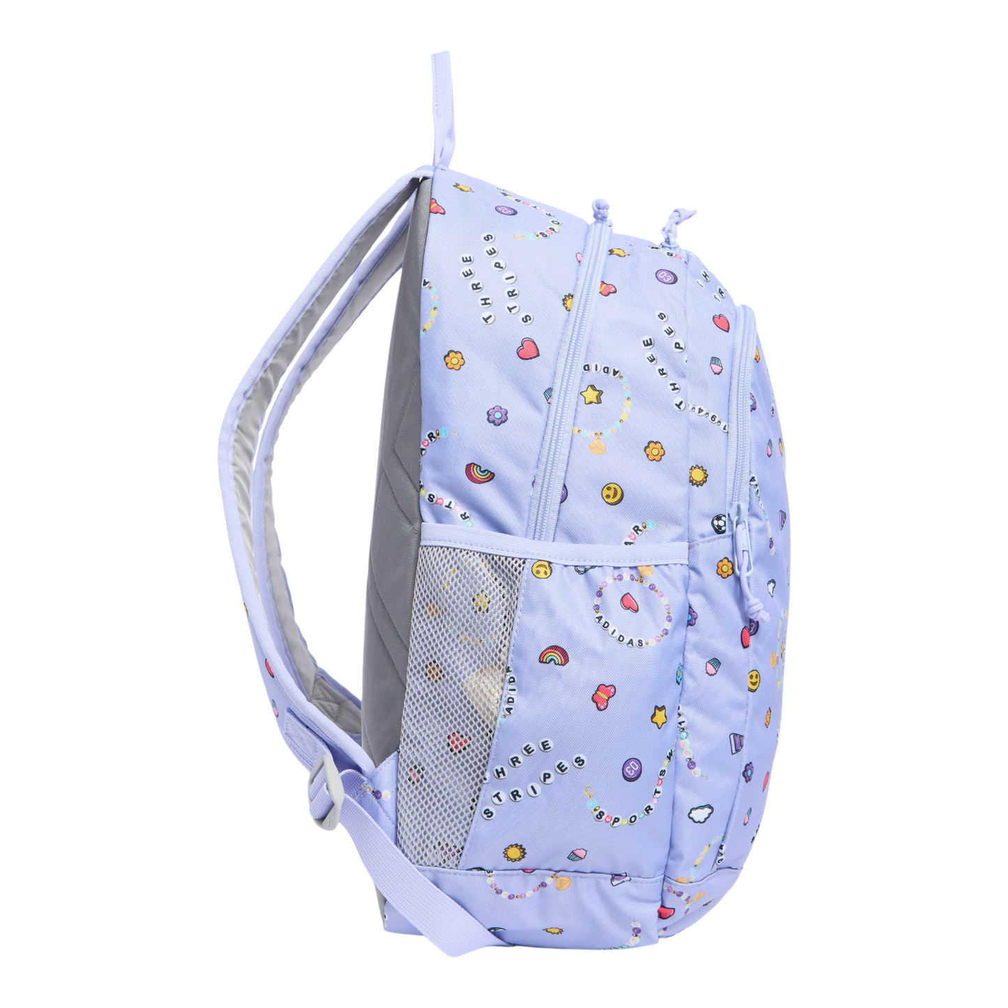 Mochila Adidas estampado Retro Lila 48x36cm aprox