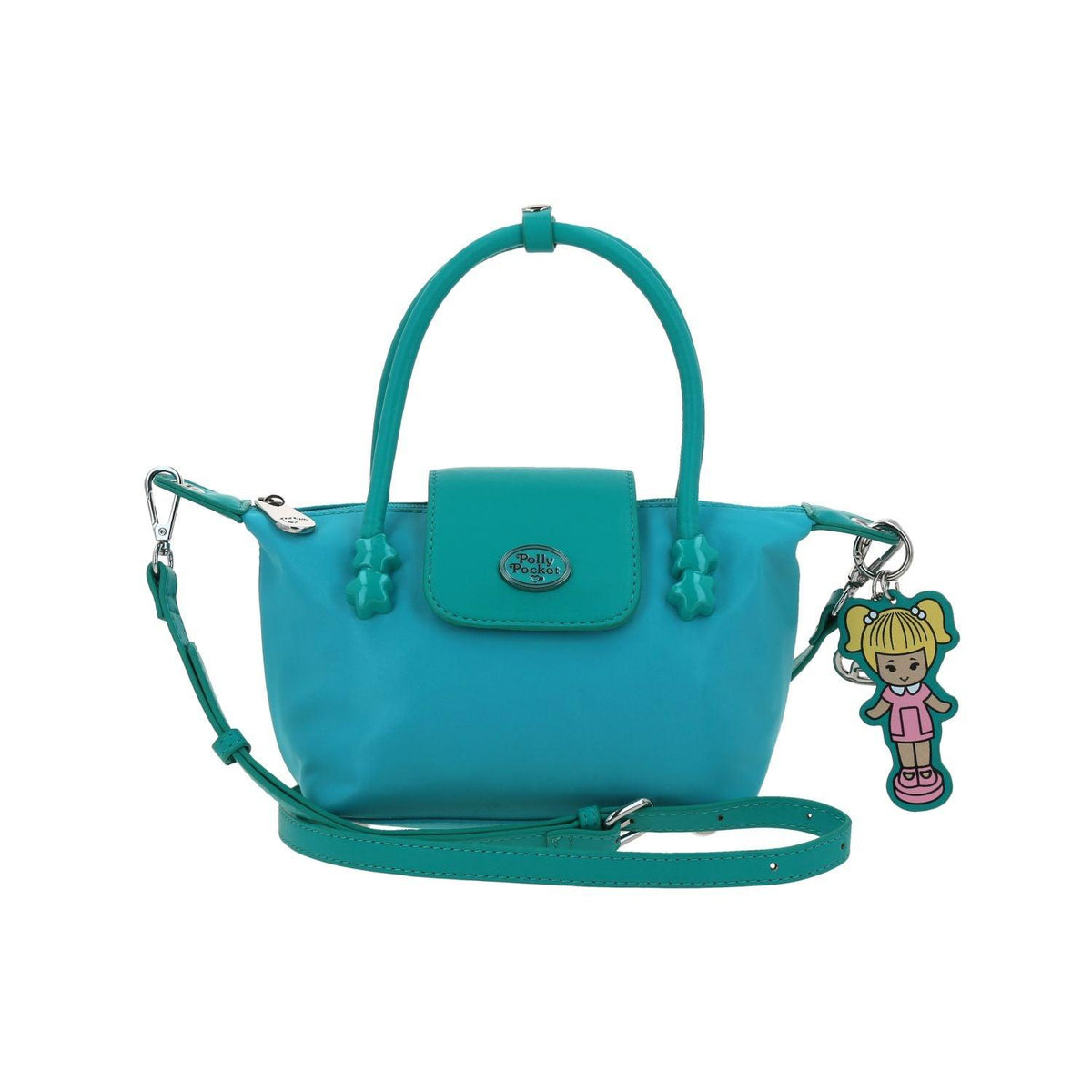 ⚠️ PREVENTA (Se envía 1 semana después de su compra) Polly Pocket Bolso de dama Turquesa Polly Pocket by Gorett Eve chica