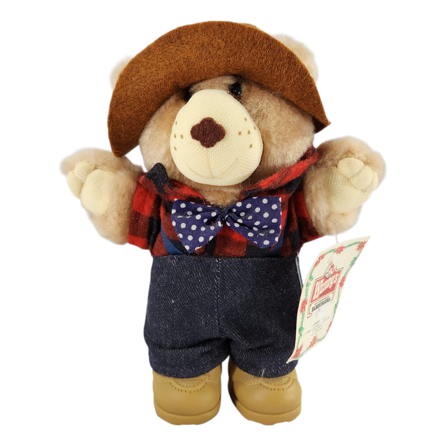 Furskins Cabbage Patch Wendy's Happy Meal  año 1986 aprox 18 cms