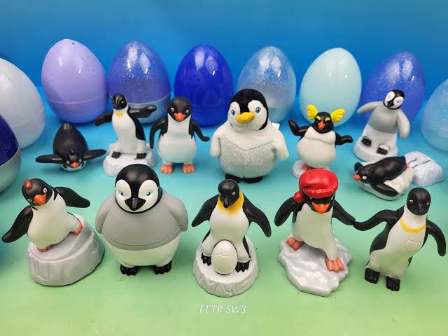 Burger King Happy Feet huevo aleatorio Happy Meal año 2006