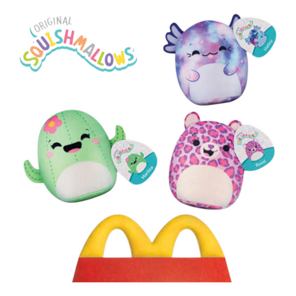 McDonald's Happy Meal Squishmallows Blind bag bolsa sorpresa año 2025