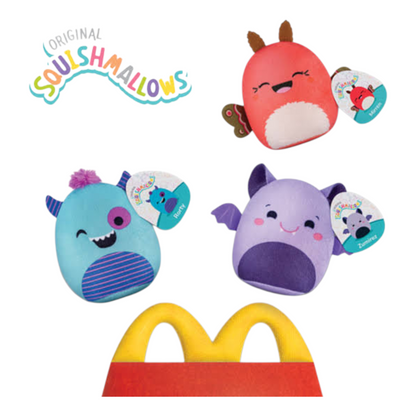 McDonald's Happy Meal Squishmallows Blind bag bolsa sorpresa año 2025