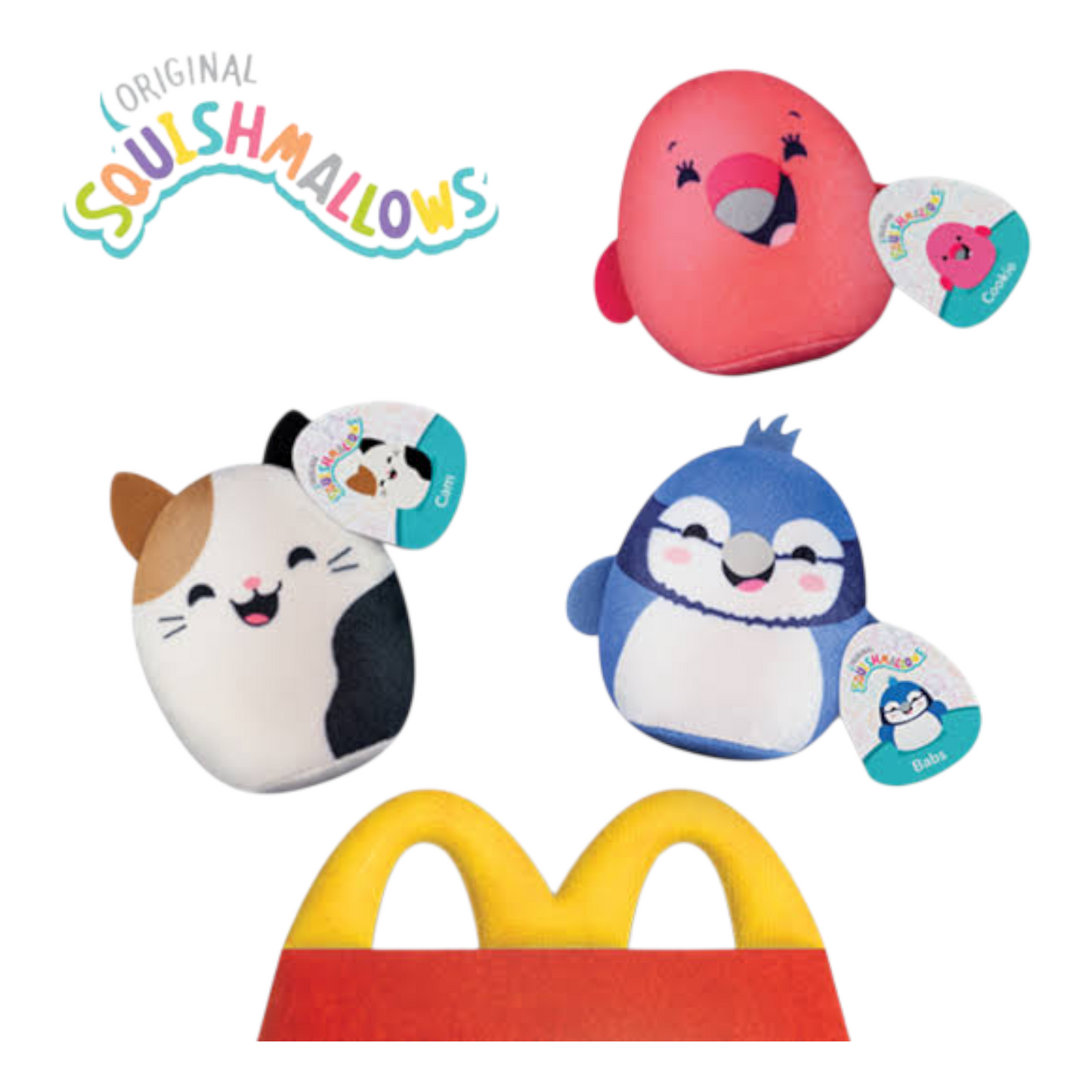 McDonald's Happy Meal Squishmallows Blind bag bolsa sorpresa año 2025