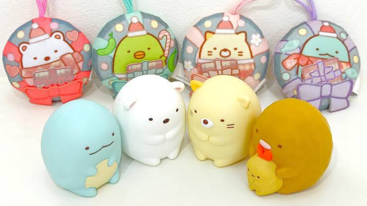 McDonald's Happy Meal Japón Sumikko Gurashi Blind Box Dangler Peluche charm