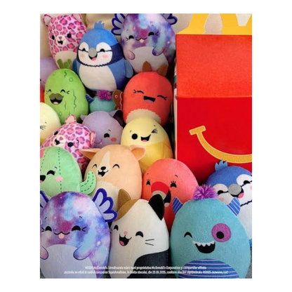 McDonald's Happy Meal Squishmallows Blind bag bolsa sorpresa año 2025