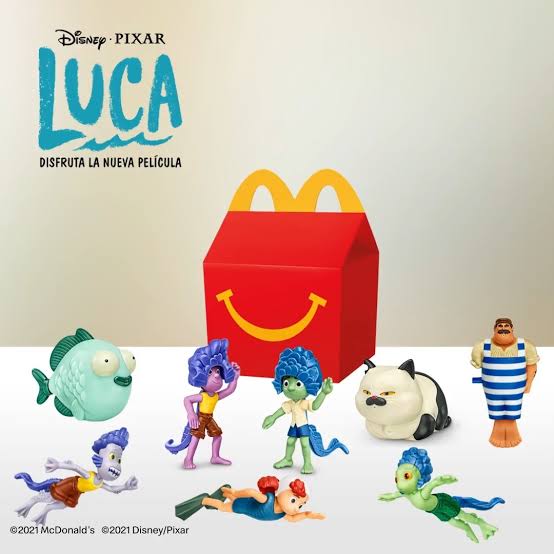 McDonald's Happy Meal año 2021 Lucca