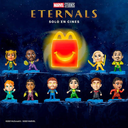 McDonald's Happy Meal año 2021 The Eternals
