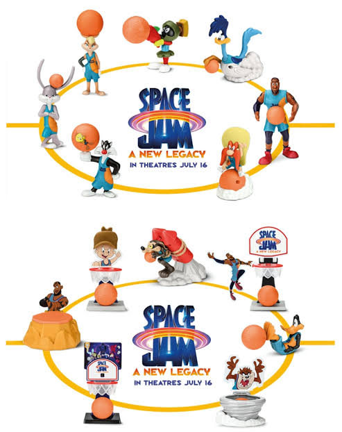Space Jam New Legacy McDonald's Happy Meal año 2021