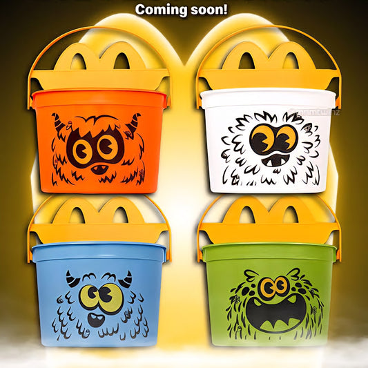 Boo Buckets Halloween McDonald’s Happy Meal - Edición 2024
