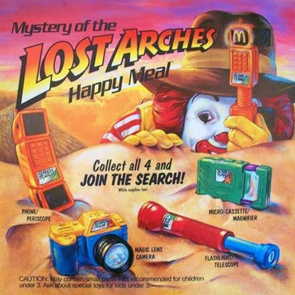 McDonald's Happy Meal Mystery of the Lost Arches Año 1991