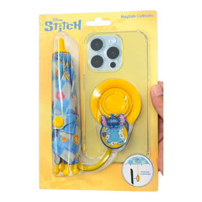 Disney Sombrilla para celular Magsafe magnética Stitch (últimas fotos ejemplo de uso)