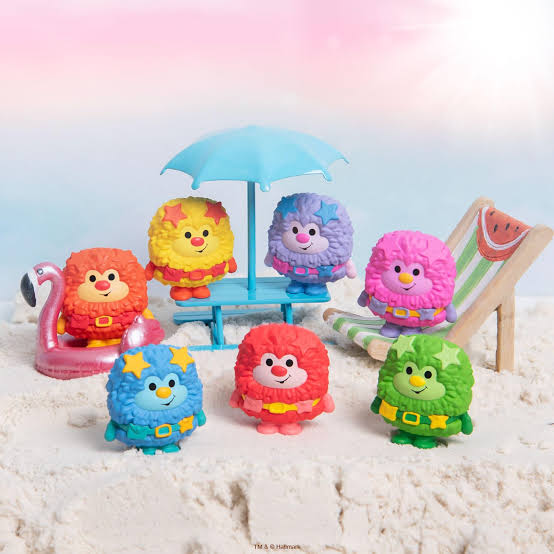 Rainbow Brite - Set Coleccionable de 7 Sprites Cheebee (3.2 cm)