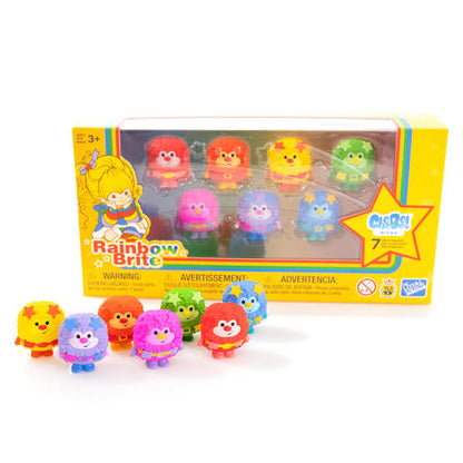 Rainbow Brite - Set Coleccionable de 7 Sprites Cheebee (3.2 cm)