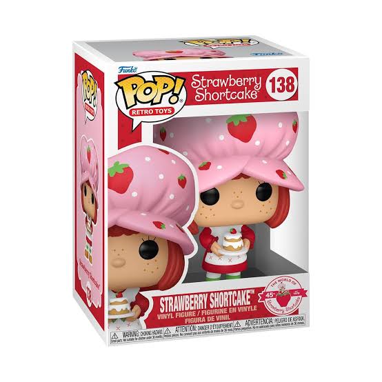 Colección 3 Funkos Rosita Fresita Strawberry Shortcake