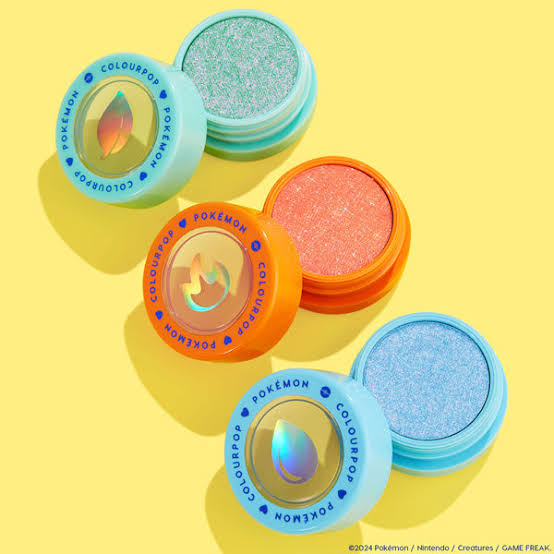 Sombras individuales Pokémon x Colourpop