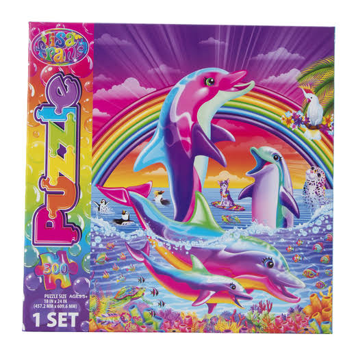 Rompecabezas Lisa Frank Delfin