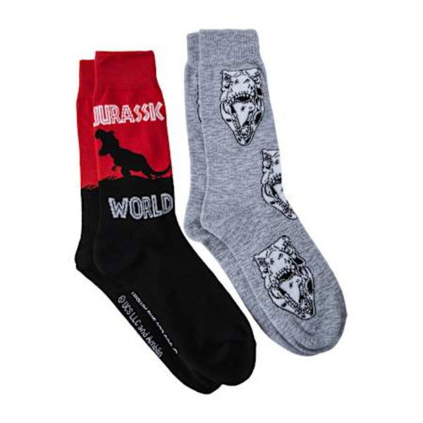Calcetas Adulto unitalla caballero 2 pares jurassic World