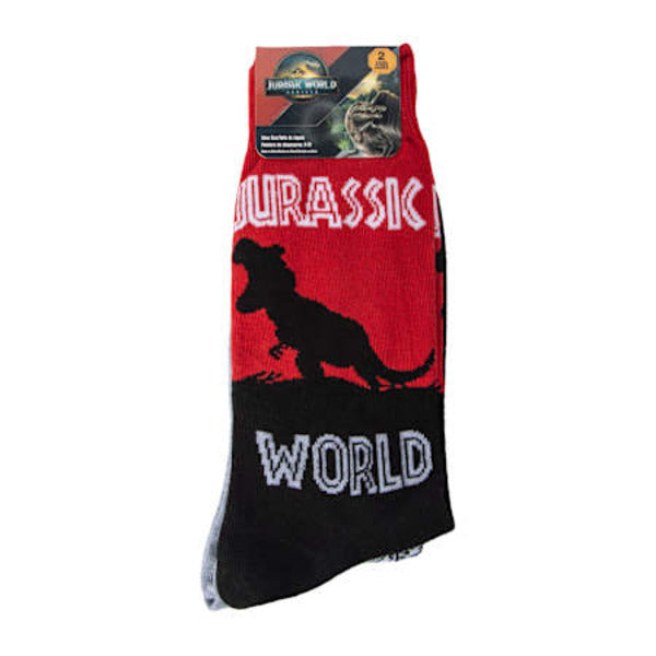 Calcetas Adulto unitalla caballero 2 pares jurassic World
