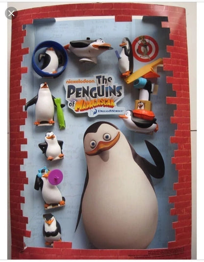 McDonald's Happy Meal Pingüinos de Madagascar año 2014