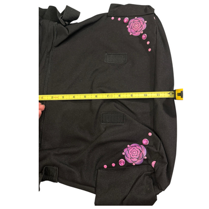 Años 2000s Hannah Montana Vintage Bolso plano loneta con cierre 44x31 cms aprox