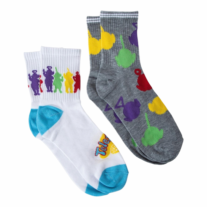 Calcetas Adulto unitalla 2 pares Teletubbies