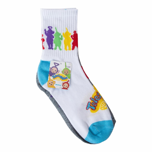Calcetas Adulto unitalla 2 pares Teletubbies