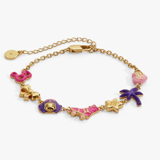 ⚠️PREVENTA IMPORTACIÓN Pulsera Mattel® 80th Barbie™ x Polly Pocket® Alex+Ani Se enviará alrededor de 15 días después de su compra Joyeria