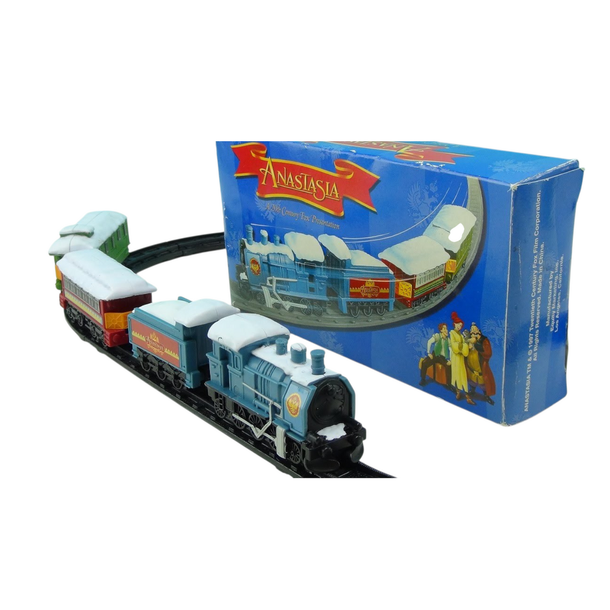 Burger King Kid's club Happy Meal Anastasia año 1997 set de Tren con vías