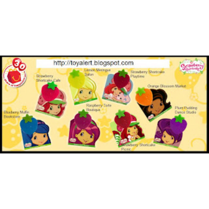 McDonald's Happy Meal Rosita Fresita año 2009 cuadernito con sello (probablemente necesiten hidratar por edad)