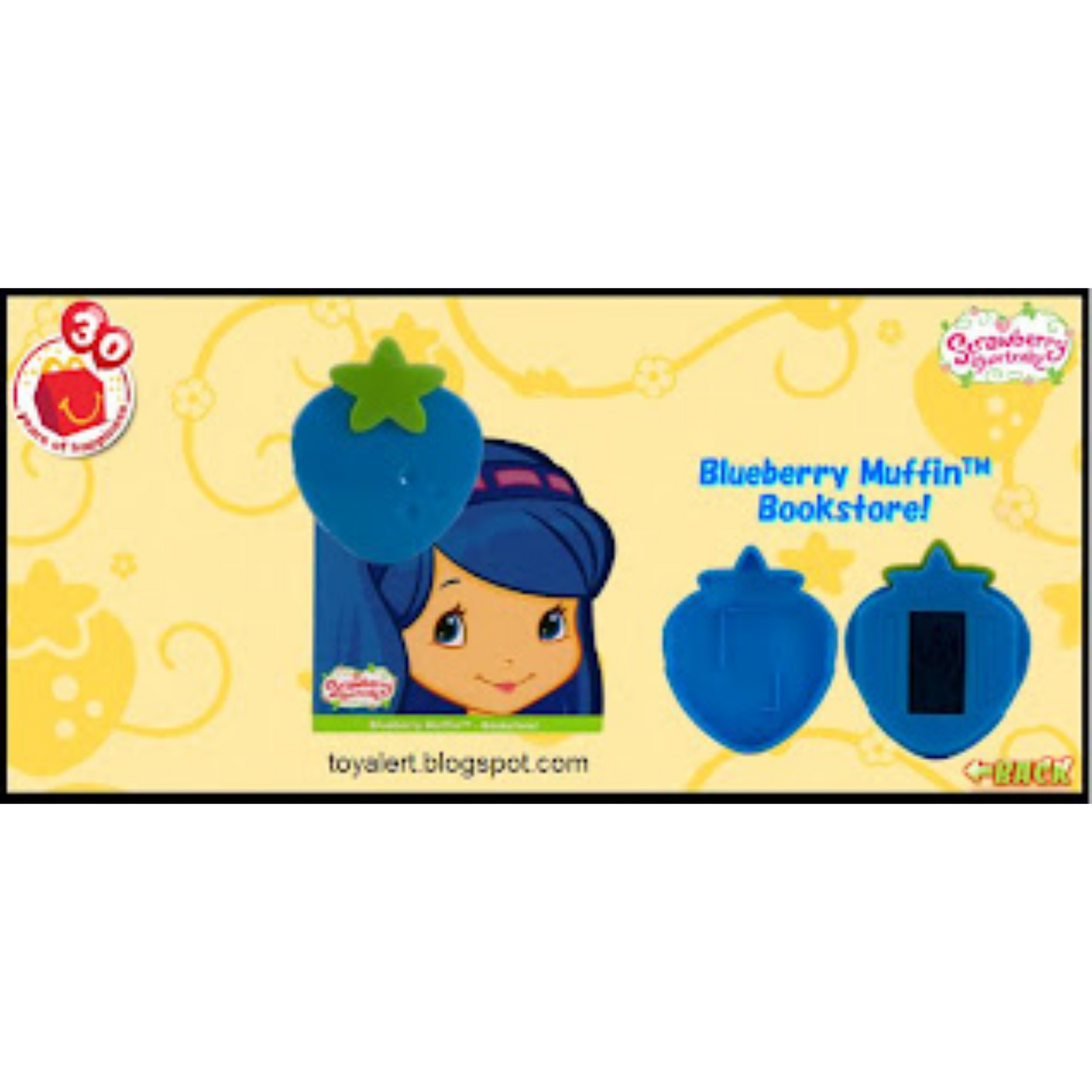 McDonald's Happy Meal Rosita Fresita año 2009 cuadernito con sello (probablemente necesiten hidratar por edad)