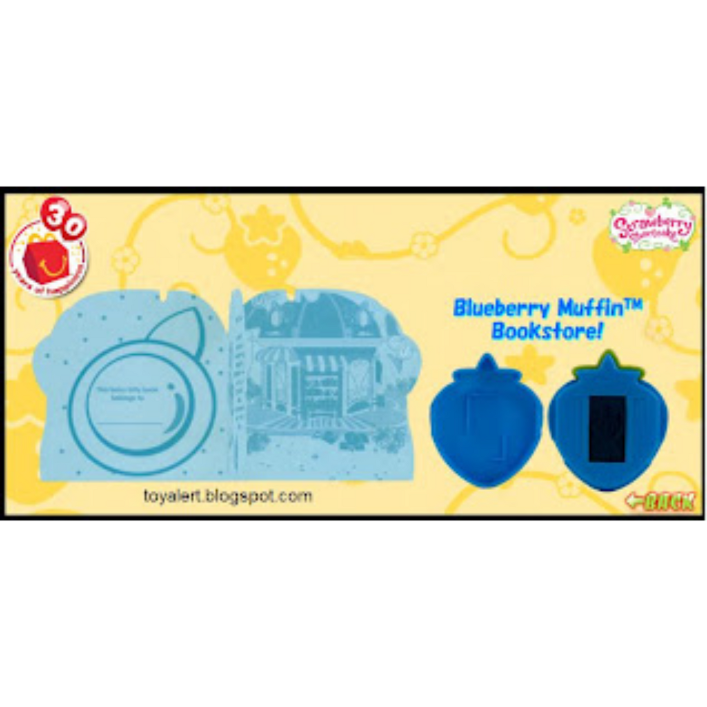 McDonald's Happy Meal Rosita Fresita año 2009 cuadernito con sello (probablemente necesiten hidratar por edad)