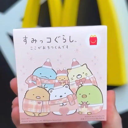McDonald's Happy Meal Japón Sumikko Gurashi Blind Box Dangler Peluche charm