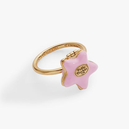 ENTREGA INMEDIATA Anillo  Polly Pocket Alex+Ani ORIGINAL Joyeria Original Licencia Mattel talla 7