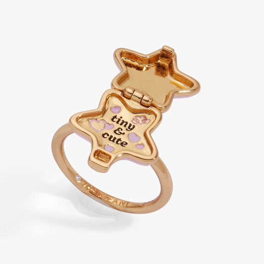 ⚠️PREVENTA IMPORTACIÓN Anillo relicario Polly Pocket Alex+Ani Se enviará alrededor de 15 días después de su compra Joyeria Original Licencia Mattel