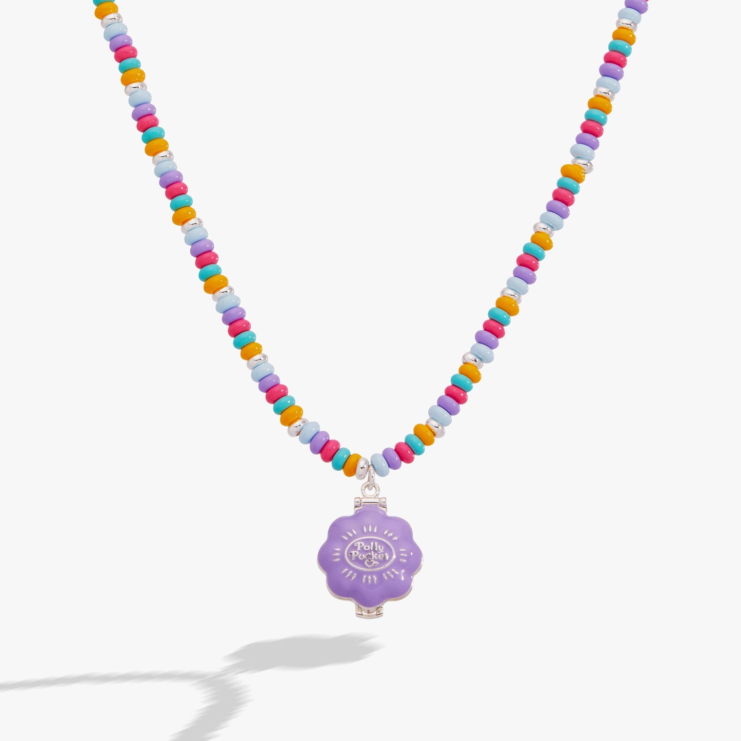 ENTREGA INMEDIATA Collar Relicario Edición Limitada Polly Pocket™ Pool Party Alex+Ani Joyeria Original Licencia Mattel