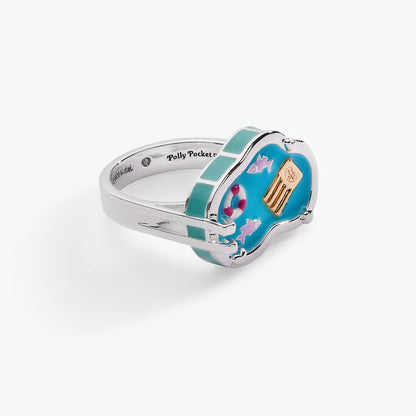 Anillo Edición Limitada Polly Pocket™ Pool Party Alex+Ani ORIGINAL Joyeria Original Licencia Mattel