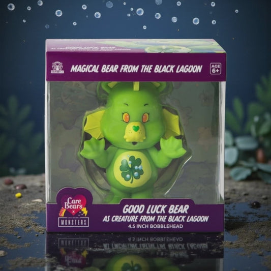 Care bears Halloween Monstruo de la laguna figura bobblehead 11.4 cms aprox