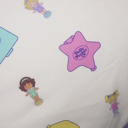 ⚠️PREVENTA IMPORTACIÓN Canadá Cakeworthy Polly Pocket Fundas de Almohada 100% algodón Se enviará aprox 15-20 días habiles después de su compra