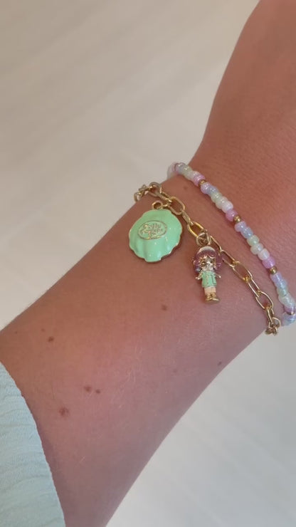 ⚠️PREVENTA IMPORTACIÓN Pulsera Doble Polly Pocket™ Alex+Ani ORIGINAL Se enviará alrededor de 15 días después de su compra Joyeria Original Licencia Mattel