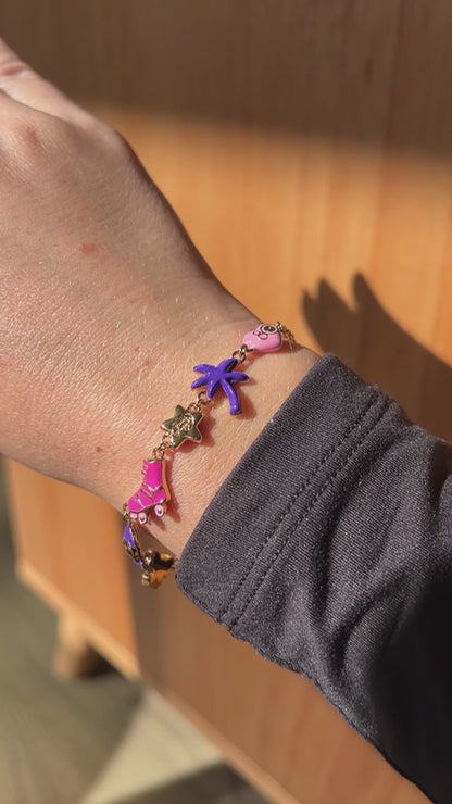 ENTREGA INMEDIATA Pulsera Mattel® 80th Barbie™ x Polly Pocket® Alex+Ani ORIGINAL Joyeria Original Licencia Mattel