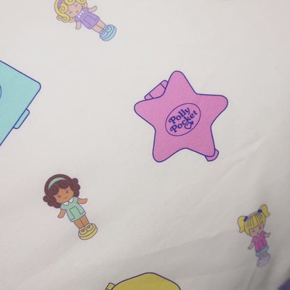 ⚠️PREVENTA IMPORTACIÓN Canadá Cakeworthy Polly Pocket Juego de sábanas (cajón, plana y 2 fundas de almohada) Se enviará aprox 15-20 días habiles después de su compra