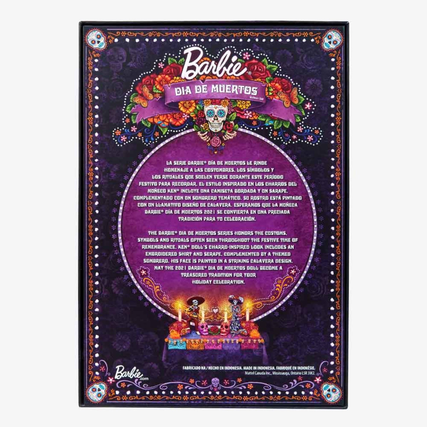Barbie Ken Día de muertos 2021 GXL26