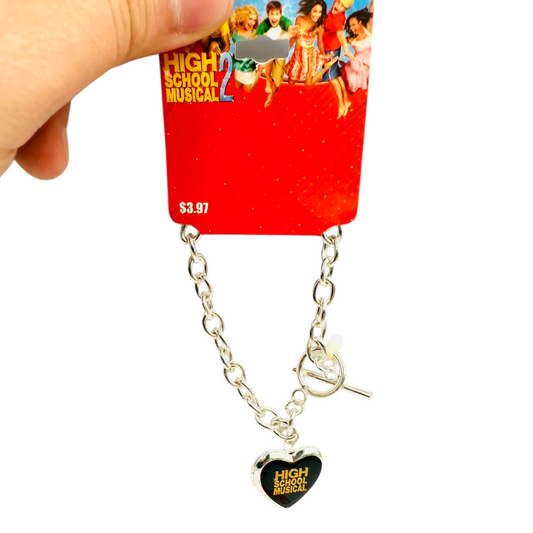 Años 2000s High school Musical Vintage Pulseras con relicario metalicas Locket Fantasía
