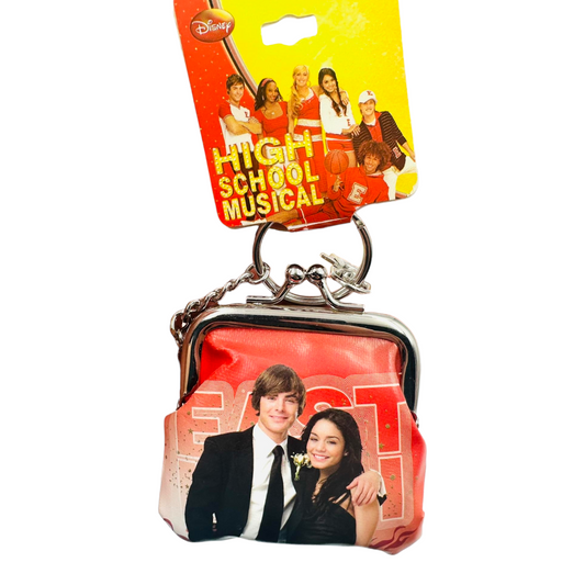 Años 2000s High School Musical Vintage Mini Monedero llavero